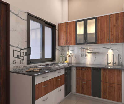 Kitchen, Storage Designs by Carpenter Ravi Panchal, Ujjain | Kolo