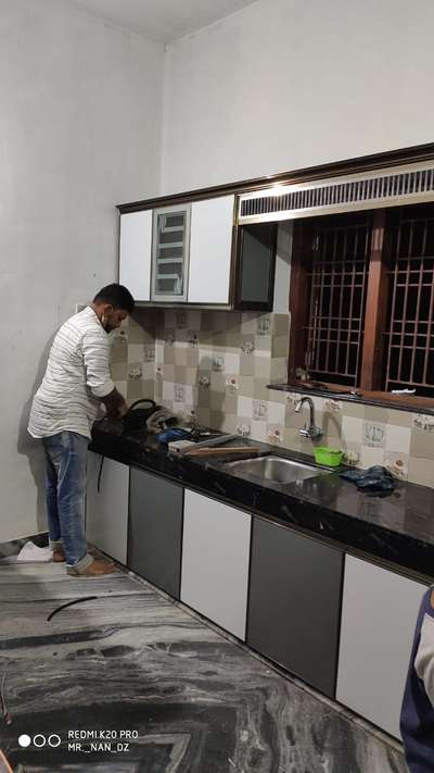Kitchen, Storage, Flooring, Window Designs by Interior Designer GAFOOR MANIYOTH, Kozhikode | Kolo