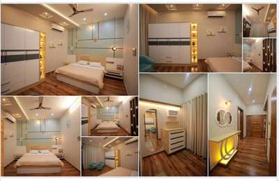 Bedroom, Furniture, Lighting, Storage Designs by Interior Designer Mubashir sm, Kannur | Kolo