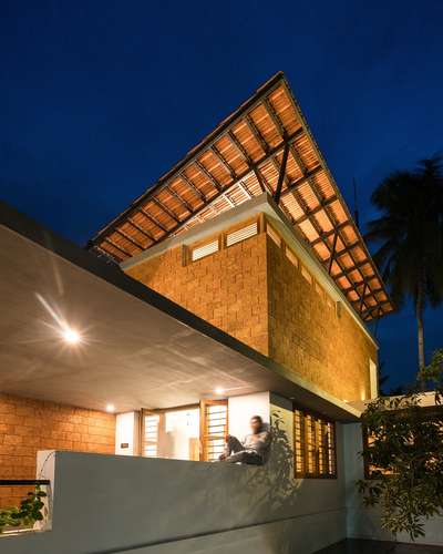 Exterior, Lighting Designs by Architect  Nanda Kishor, Thiruvananthapuram | Kolo