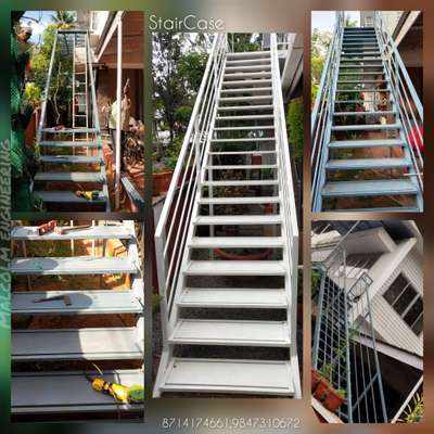 Staircase Designs by Contractor Clinton Symeanthy, Ernakulam | Kolo