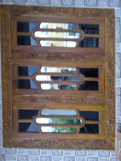 Window Designs by Carpenter Thamas Edapara, Wayanad | Kolo