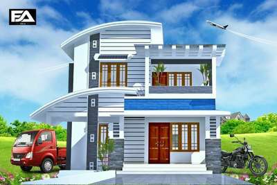 Exterior, Outdoor Designs by Home Owner Dinesh Vinoba, Thiruvananthapuram | Kolo