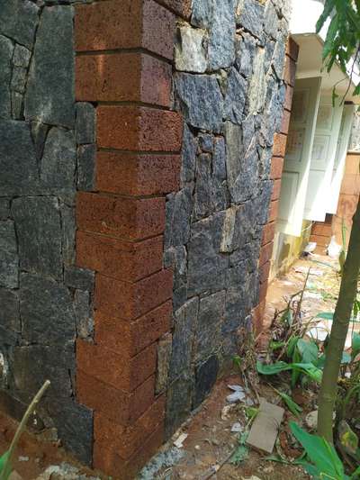Wall Designs by Civil Engineer Heaven Builders, Kozhikode | Kolo