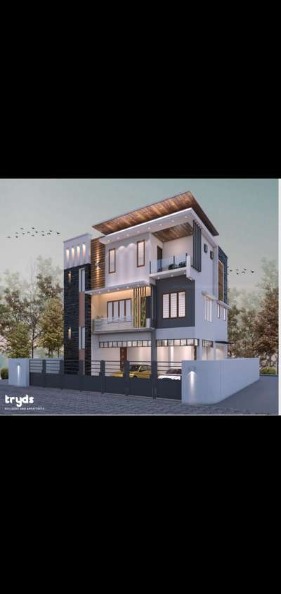 Exterior, Lighting Designs by Architect TRYDS GROUP, Ernakulam | Kolo
