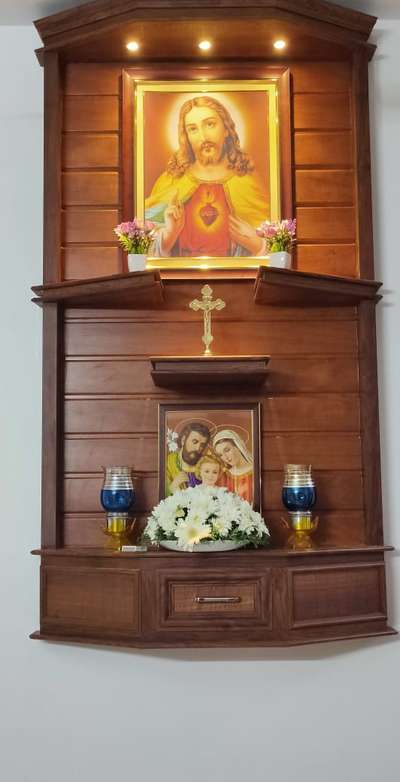 Prayer Room, Storage Designs by Fabrication & Welding Pradeepkumar Ak, Ernakulam | Kolo