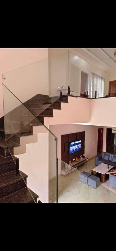 Staircase Designs by Glazier Jony Pal Pal glass house, Panipat | Kolo
