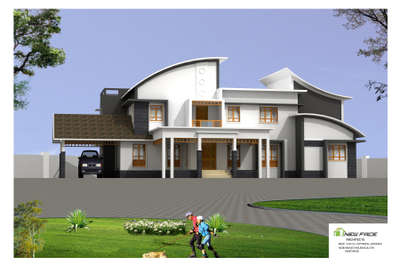 Exterior Designs by Civil Engineer Prasanth kp, Kozhikode | Kolo