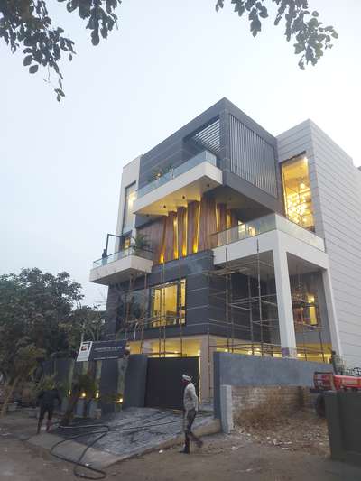 Exterior, Lighting Designs by 3D & CAD Karan Singh, Gautam Buddh Nagar | Kolo