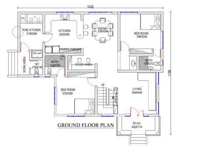 Plans Designs by Contractor LIBERTY  MARK , Ernakulam | Kolo