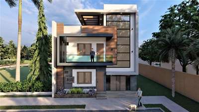 Exterior Designs by Architect Architect kasif , Gautam Buddh Nagar | Kolo