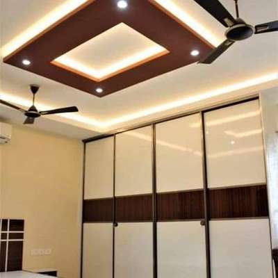 Ceiling, Lighting, Storage Designs by Interior Designer Sonu Upadhyay, Gurugram | Kolo