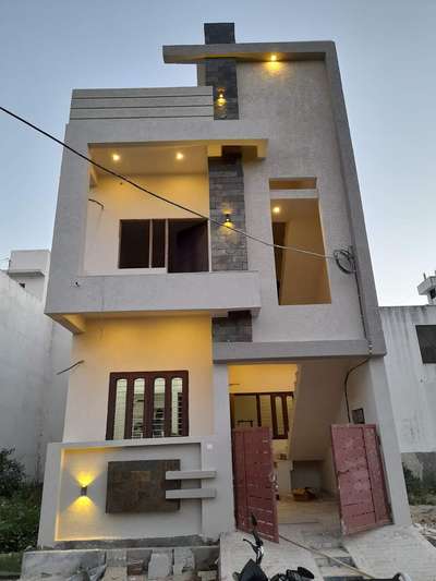 Exterior, Lighting Designs by Contractor Prabhakar  Shukla , Udaipur | Kolo