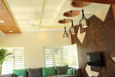 Ceiling, Living, Furniture, Home Decor, Wall Designs by Painting Works Daneesh  A T ekm angamaly, Ernakulam | Kolo