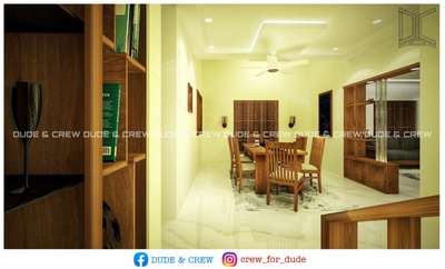 Dining, Furniture, Table, Lighting, Storage Designs by Contractor DUDE   And CREW, Kottayam | Kolo