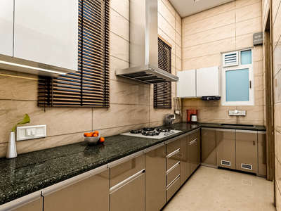 Kitchen, Storage Designs by Architect Ankur  Chaudhary , Gautam Buddh Nagar | Kolo