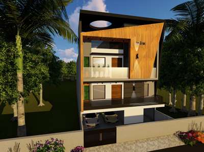 Exterior Designs by 3D & CAD shubham procha, Panipat | Kolo