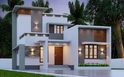 Exterior, Lighting Designs by Civil Engineer Ranju Karumathil, Thrissur | Kolo