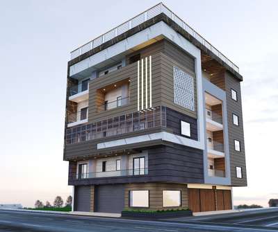 Exterior Designs by Architect Jee Jee Designs, Faridabad | Kolo