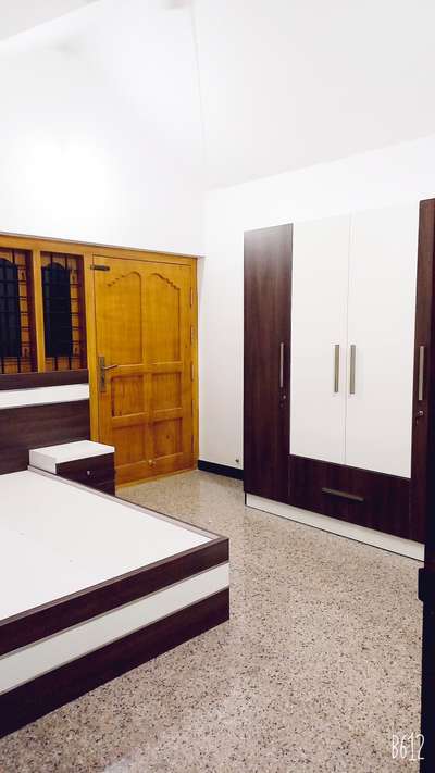 Bedroom, Furniture, Storage, Door, Flooring Designs by Carpenter Ajeesh K S A, Thrissur | Kolo