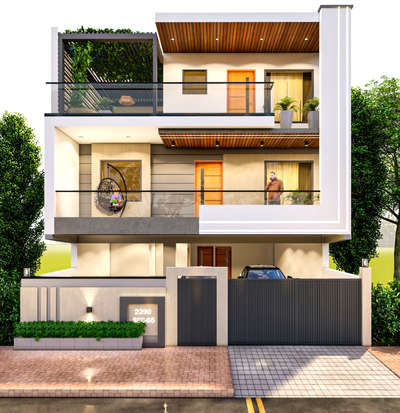 Exterior Designs by Architect rahul sheoran, Faridabad | Kolo