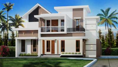 Exterior, Outdoor Designs by Civil Engineer pradeep pradeep , Malappuram | Kolo