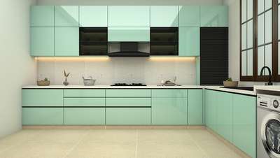 Kitchen, Lighting, Storage Designs by Interior Designer Delish  interio, Jaipur | Kolo