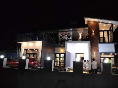 Exterior, Lighting Designs by Architect Graywall architecture GW, Wayanad | Kolo