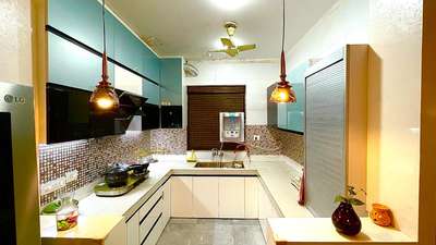 Kitchen, Lighting, Storage Designs by Painting Works Aleek bilal, Gautam Buddh Nagar | Kolo