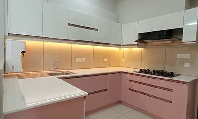 Kitchen, Lighting, Storage Designs by Interior Designer signature Interio, Ernakulam | Kolo