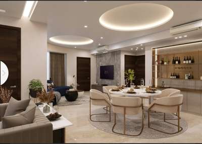 Dining, Ceiling, Furniture, Lighting, Table Designs by Interior Designer Aatif Yunus, Delhi | Kolo