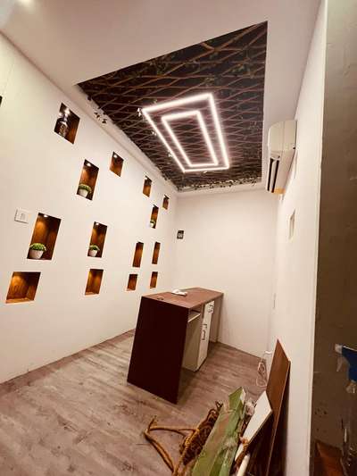 Ceiling, Lighting, Storage Designs by Civil Engineer Binoy Raj, Kozhikode | Kolo