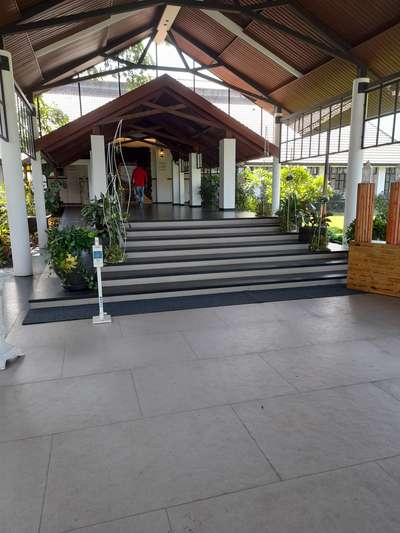 Exterior, Flooring, Roof Designs by Contractor shabu Thampi, Ernakulam | Kolo