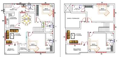 Plans Designs by Interior Designer vijin wilson, Thrissur | Kolo