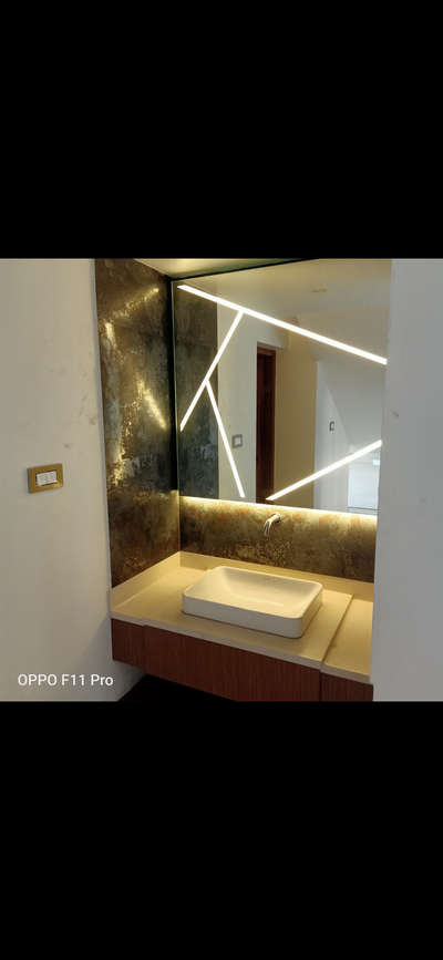 Bathroom, Lighting Designs by Service Provider Shafeek Glass Desin, Kozhikode | Kolo