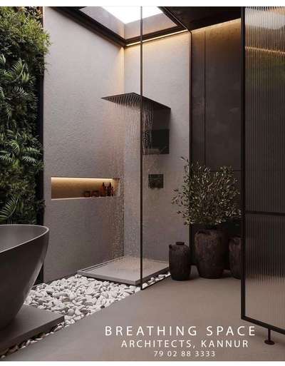 Bathroom Designs by Civil Engineer Ashish John, Kannur | Kolo