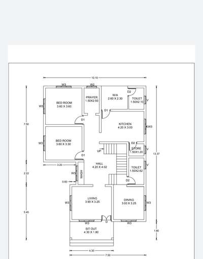 Plans Designs by Home Owner shihab kumbala, Kasaragod | Kolo