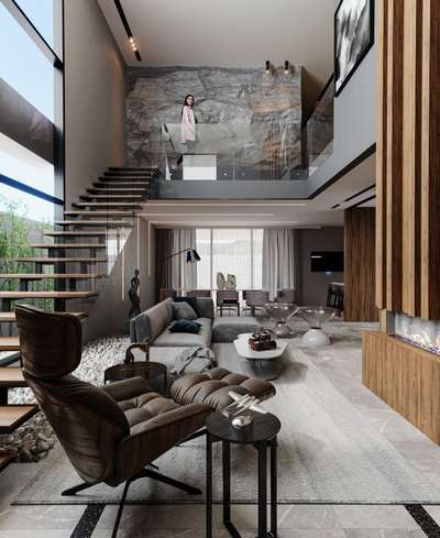 Furniture, Living, Table, Staircase Designs by Contractor vasuparda construction, Delhi | Kolo