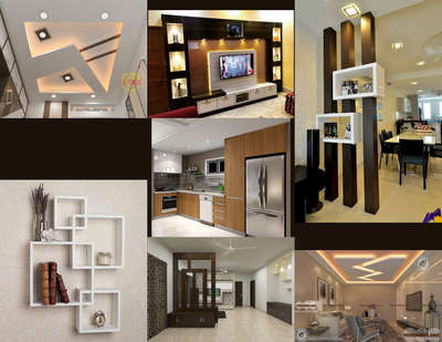 Lighting, Ceiling, Storage Designs by Contractor prasanth Ryan, Palakkad | Kolo