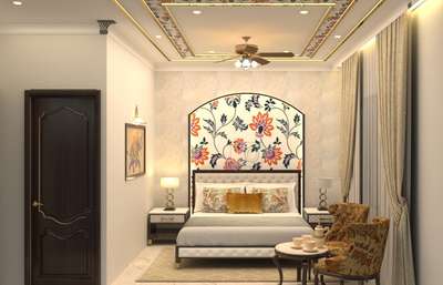 Furniture, Storage, Bedroom, Wall, Door Designs by Interior Designer Gunjan Deshma, Jaipur | Kolo