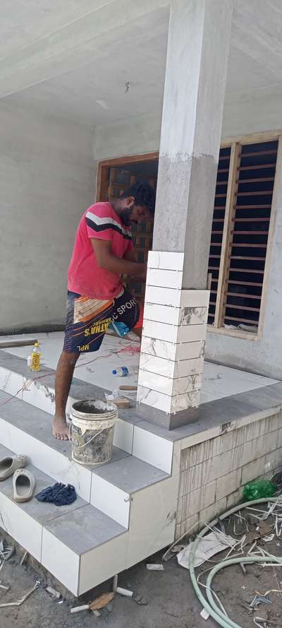 Wall Designs by Flooring Jaseeb Jasu, Thrissur | Kolo