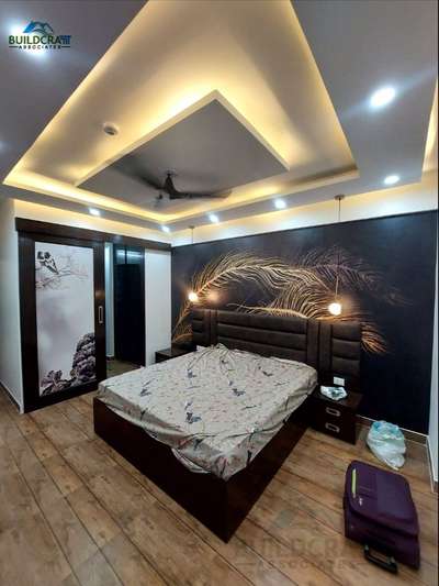 Ceiling, Lighting, Furniture, Storage, Bedroom Designs by Interior Designer Build Craft Associates , Noida | Kolo