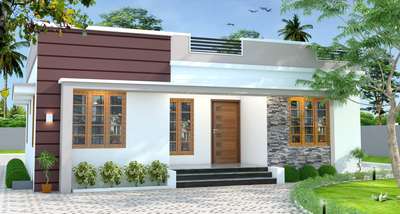Exterior Designs by Civil Engineer Jithu Krishnan, Kollam | Kolo