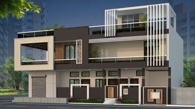 Exterior Designs by 3D & CAD Krishna Kumar Kumawat, Jaipur | Kolo
