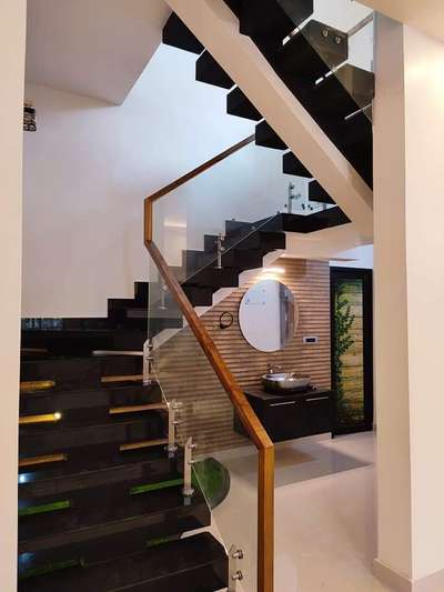 Staircase Designs by Interior Designer vipin kaliyambathu, Kannur | Kolo