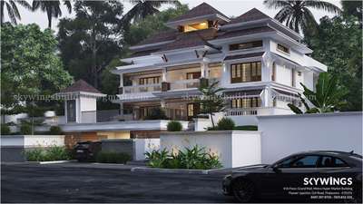 Exterior Designs by Contractor Jeevan Saj, Kannur | Kolo