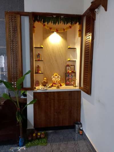 Prayer Room, Storage Designs by Carpenter jai bhawani  pvt Ltd , Jaipur | Kolo
