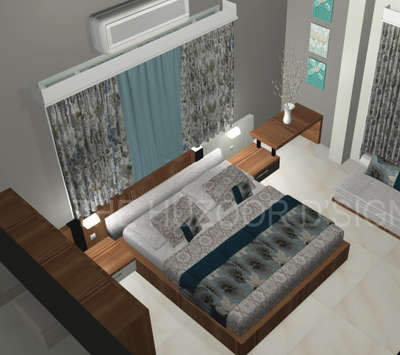 Furniture, Storage, Bedroom, Wall Designs by Interior Designer heena choudhary, Bhopal | Kolo