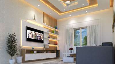 Living, Lighting, Furniture, Table Designs by Interior Designer DCRAFT BUILDERs, Thrissur | Kolo