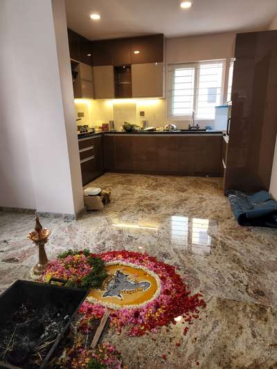 Kitchen, Flooring, Storage Designs by Civil Engineer Sarath  kvt, Alappuzha | Kolo